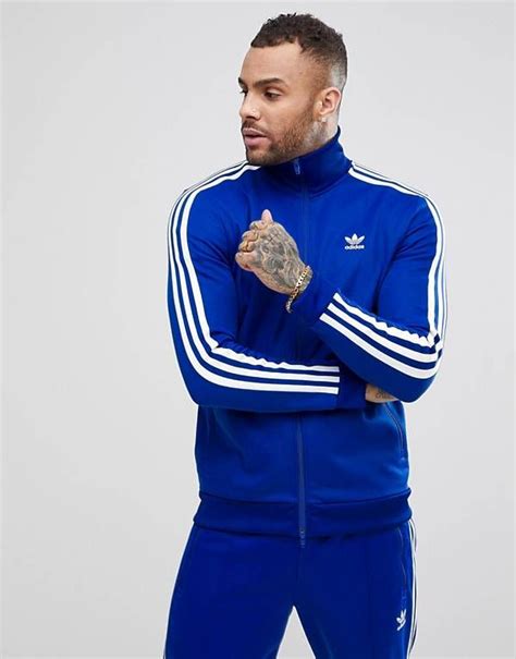 royal blue adidas tracksuit men's.